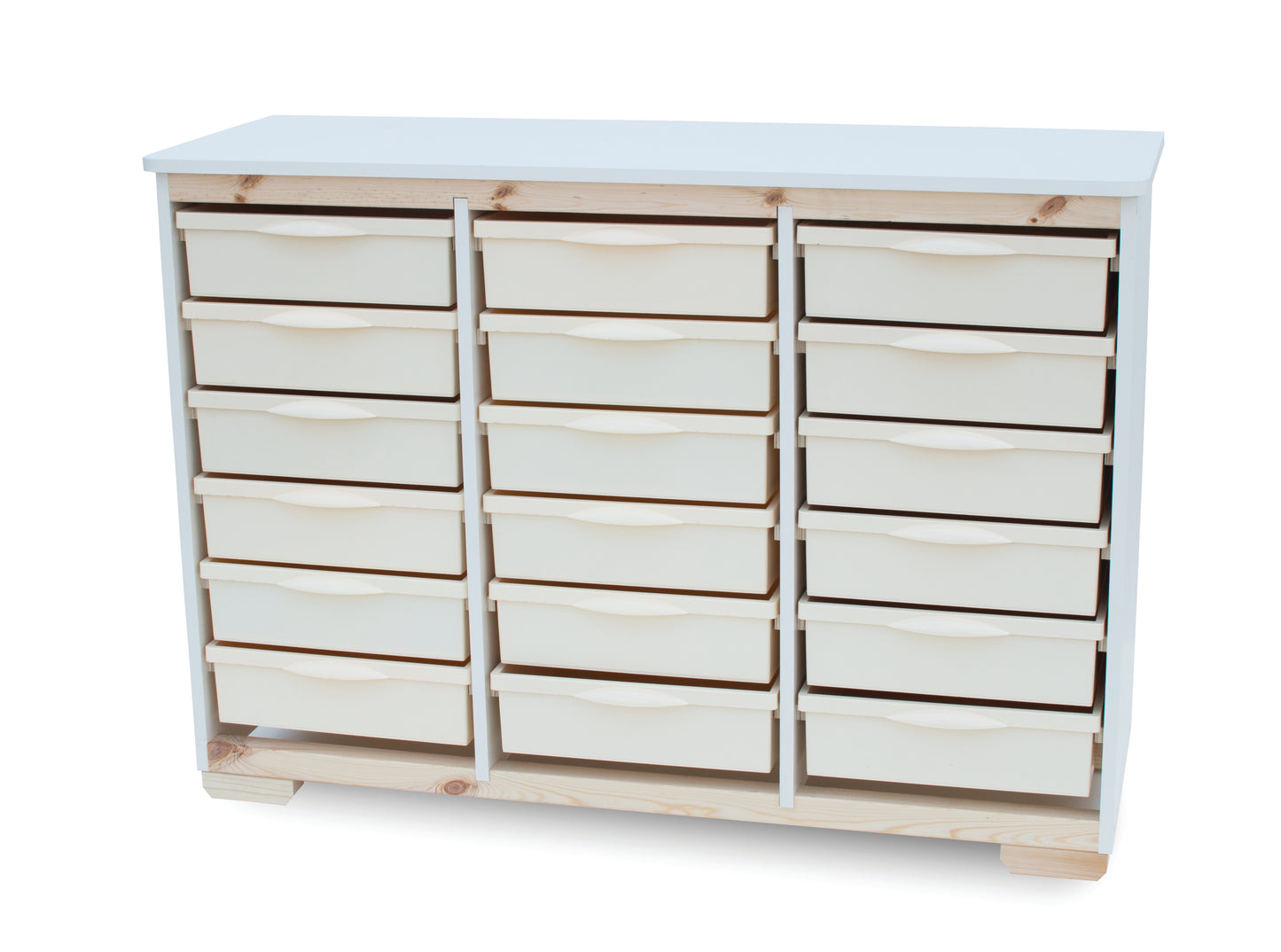 ארון 18 מגירות פלסטיק