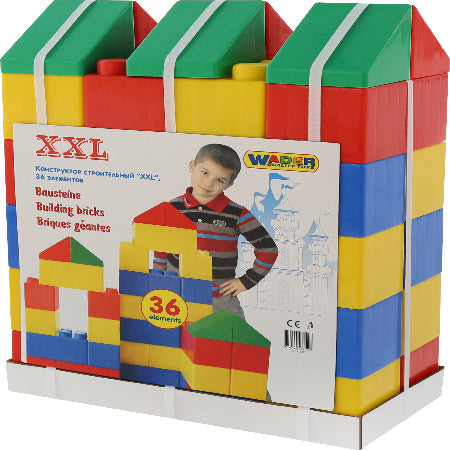 לגו ענק 36 חלקים WADER