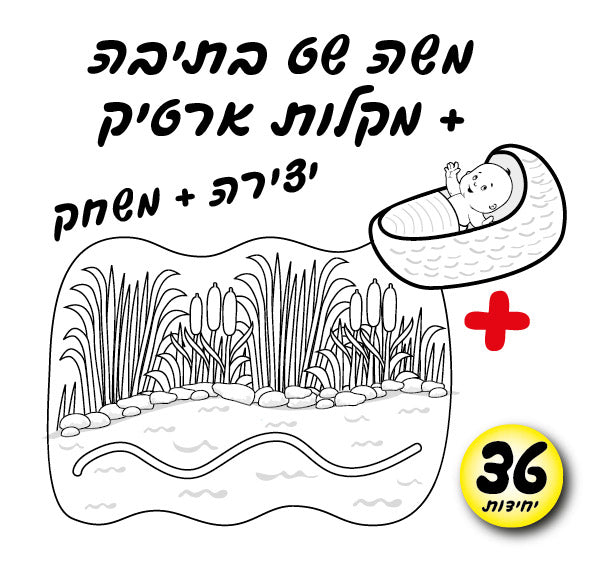 משה בתיבה+ מקלות ארטיק