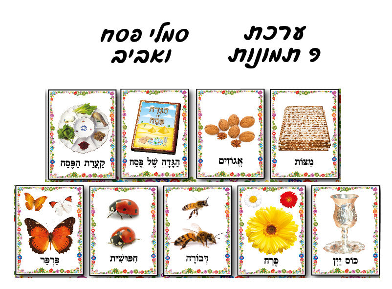 ערכת תשע תמונות פסח