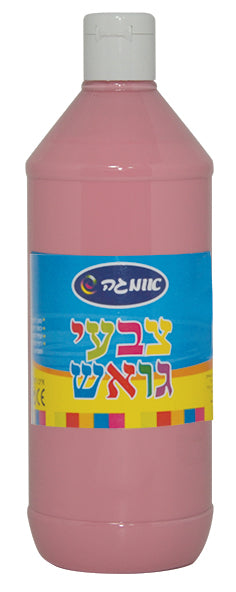 צבע גואש 1000 גרם ורוד