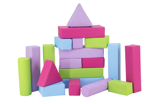 סט קוביות מרופדות שמשונית 20 יחידות