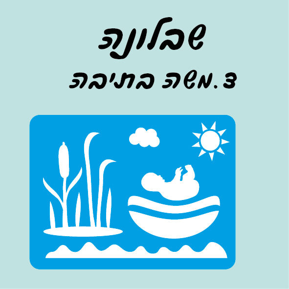 שבלונה משה בתיבה_