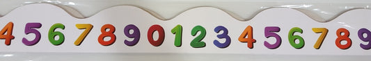 פס קישוט מספרים 18 יחידות